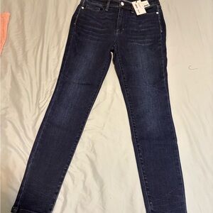 Women's Dark Blue Judy Blue Jeans